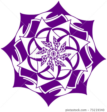 mandala ornament purple mandala ornament purple 73219340