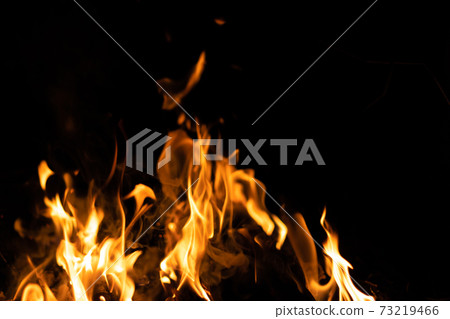 Fire flames on a black background. Abstract fiery texture. Realistic fire flames burn movement frame. Texture for Design. The texture of fire. Fire flames background. Blazing campfire. Sensitive Fire flames on a black background. Abstract fiery texture. Realistic fire flames burn movement frame. Texture for Design. The texture of fire. Fire flames background. Blazing campfire. Sensitive 73219466