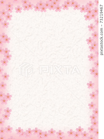 Frame material "Spring cherry blossoms (1)" Frame material "Spring cherry blossoms (1)" 73219467