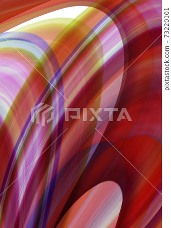 Bright gradient background of overlapping imposed convex red, pink, purple and white oval striped waves Bright gradient background of overlapping imposed convex red, pink, purple and white oval striped waves 73220101