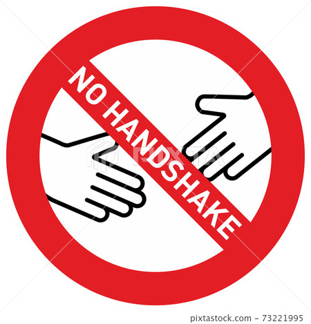 No handshake concept in a flat design. Business hands Vector illustration No handshake concept in a flat design. Business hands Vector illustration 73221995