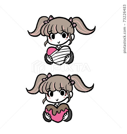Valentine illustration icon set for sick girls Valentine illustration icon set for sick girls 73226483