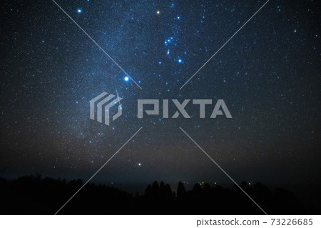 《Geminids Meteor Shower》 Geminids Meteor Shower, Winter Triangle and Canopus 73226685