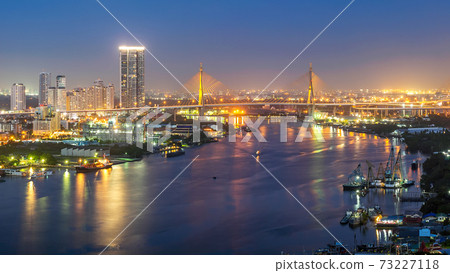 Mega Bridge, Bhumibol Bridge. Mega Bridge, Bhumibol Bridge. 73227118