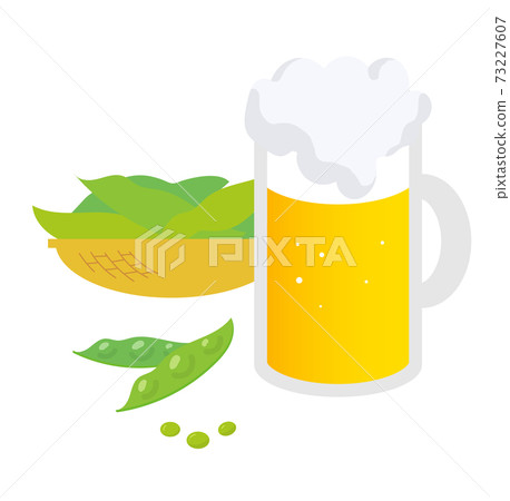 賽馬啤酒和毛豆 73227607