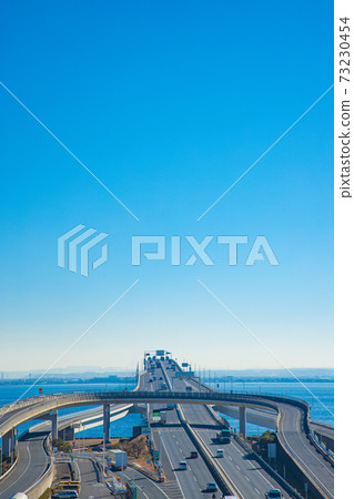 [Kisarazu City, Chiba Prefecture] Umihotaru and the blue sky of Tokyo Bay Aqualine 73230454
