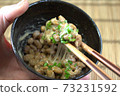 Healthy natto on your daily table 73231592
