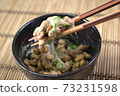 Healthy natto on your daily table 73231598