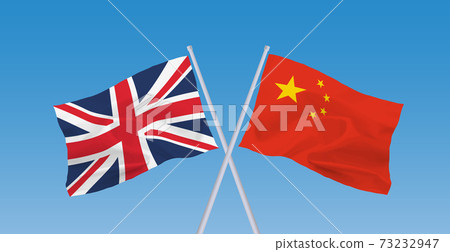 中國英國國旗 73232947