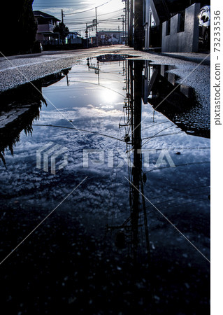 A landscape after the rain 73233536