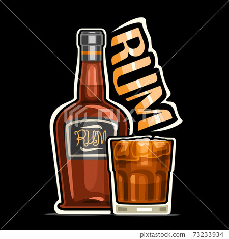Vector logo for Rum 73233934