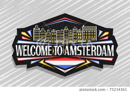 Vector logo for Amsterdam Vector logo for Amsterdam 73234361