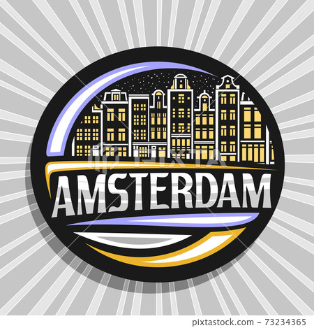 Vector logo for Amsterdam Vector logo for Amsterdam 73234365