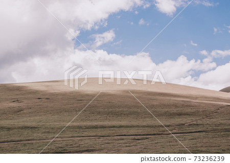 Panorama view of mountains scenes in national park Dombay 73236239