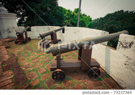 The St. John's Fort in Malacca, Malaysia. The St. John's Fort in Malacca, Malaysia. 73237364