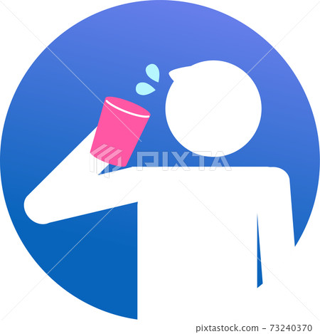 Gargle icon - Stock Illustration [73240370] - PIXTA