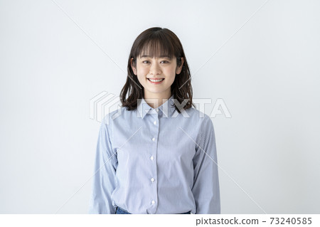 微笑著的年輕女子的畫像 微笑著的年輕女子的畫像 73240585