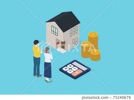 Home and mortgage 73240678