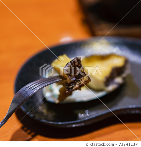 Abalone abalone steak Boso specialty 73241137