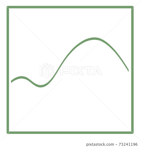 Square mountain logo (line art) Square mountain logo (line art) 73241196