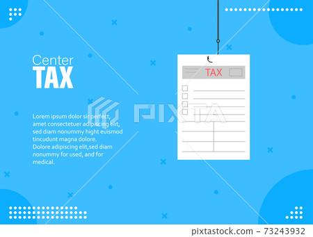 Online tax payment vector illustration concept,, can be used for,poster, banner. Online tax payment vector illustration concept,, can be used for,poster, banner. 73243932
