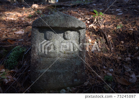 Stone Buddha in the precincts of Ishidoji Temple Stone Buddha in the precincts of Ishidoji Temple 73245897