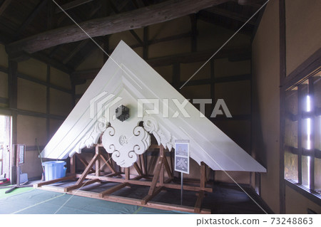 熊本城城堡塔樓，暴風雨裝飾高子砲塔展 73248863