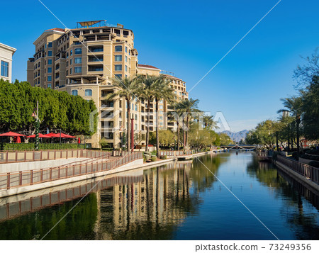 Sunny view of the Old Town Scottsdale area Sunny view of the Old Town Scottsdale area 73249356