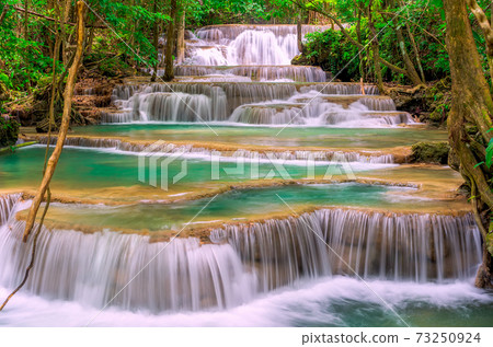 Huai Mae Kamin waterfall Huai Mae Kamin waterfall 73250924