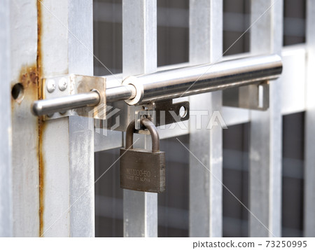 Locked gate Locked gate 73250995
