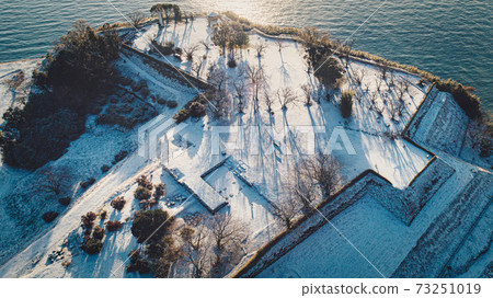 Snow Hara Castle Ruins 73251019