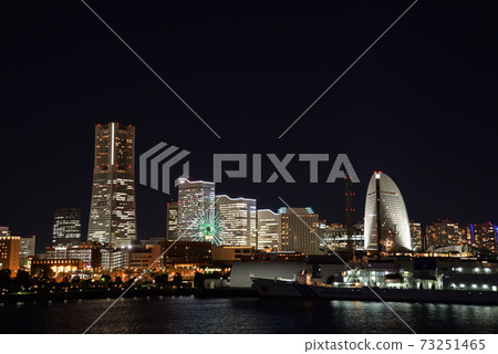 Night view of Yokohama Minato Mirai Night view of Yokohama Minato Mirai 73251465