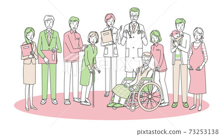 Long-term care and hospital-related people Long-term care and hospital-related people 73253138