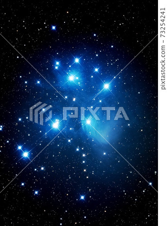 Pleiades star clusters 73254241