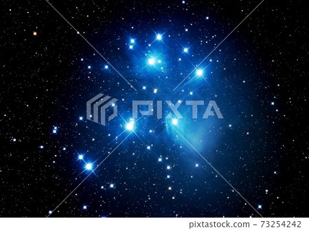 Pleiades star clusters 73254242