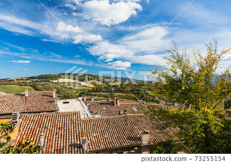 View from Urbino Hill, Italy View from Urbino Hill, Italy 73255154