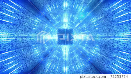 Hyperspace reflections shallow - Desktop background 1366x768