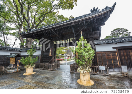 愛知縣名古屋市德川園黑門 愛知縣名古屋市德川園黑門 73258479