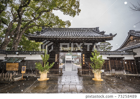 Aichi Prefecture Nagoya City Tokugawaen Kuromon 73258489