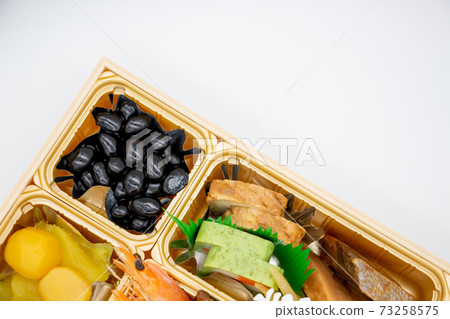 Osechi cuisine, ancient Japanese cuisine, lucky charm Osechi cuisine, ancient Japanese cuisine, lucky charm 73258575