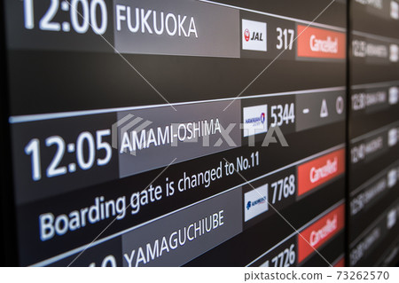 [Flight information for Haneda Airport Terminal 1] 73262570
