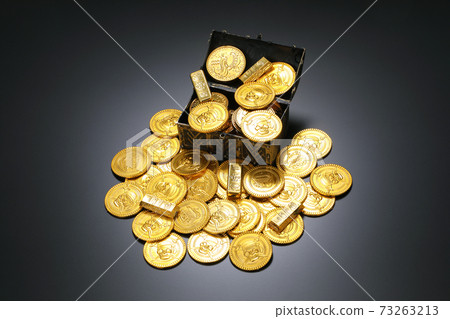 Gold coin image 73263213