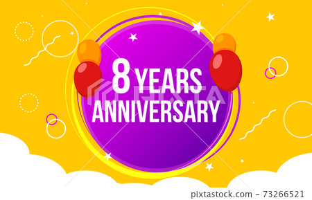 8 anniversary hapy birthday first invitation celebration party card event. 8th anniversary template 8 anniversary hapy birthday first invitation celebration party card event. 8th anniversary template 73266521