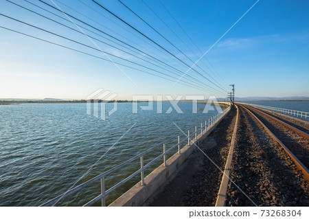 Thailand, Alphabet, Architectural Column, Blue, Bridge - Built Structure 73268304