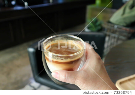 coffee , hot cofffee for serve 73268794