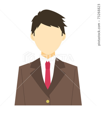 西裝外套的高中男孩 西裝外套的高中男孩 73268823