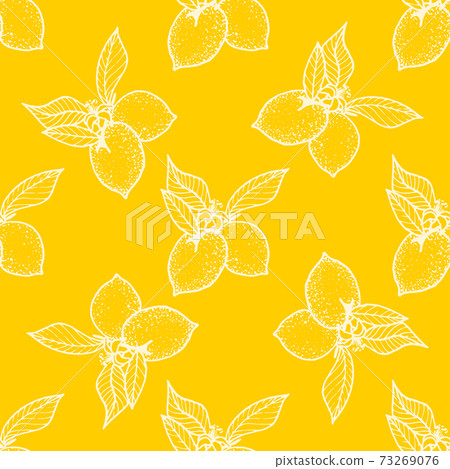 seamless pattern ,lemon background with yellow... - Stock Illustration ...