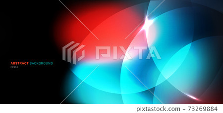 Abstract bokeh blurred black background circles... - Stock Illustration ...