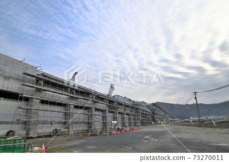 北陸新幹線那須通站正在建設中 北陸新幹線那須通站正在建設中 73270011