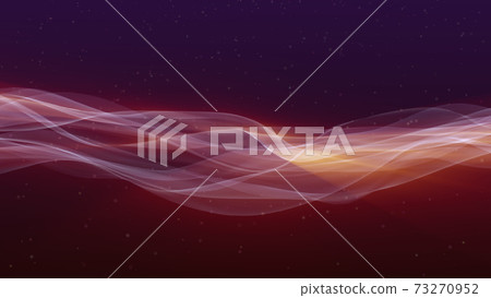 4K背景背景telop廣播Preste風格牆紙波動鬆散河流 73270952